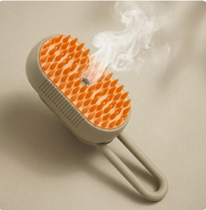 SteamPaw™ - Brosse avec spray nettoyant