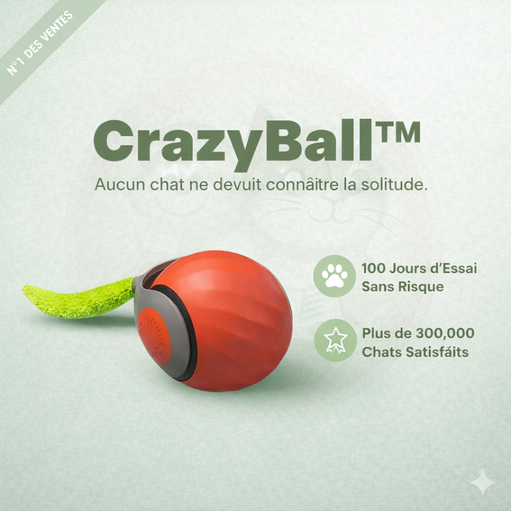 CrazyBall™  - Balle magique et Interactive