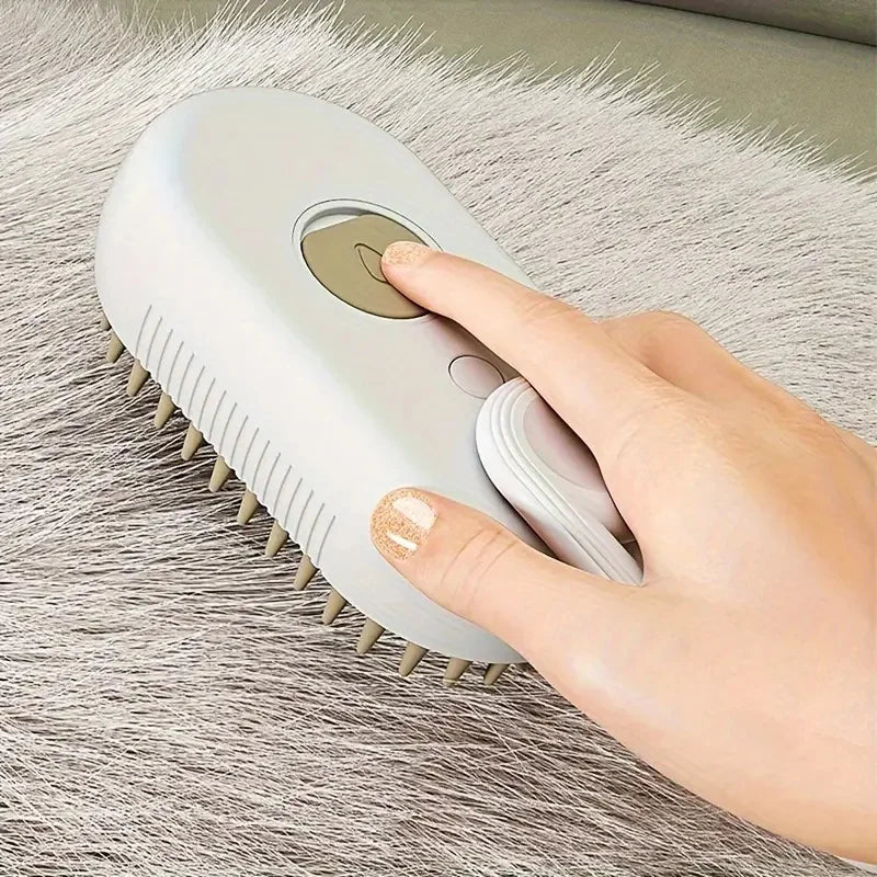 SteamPaw™ - Brosse avec spray nettoyant