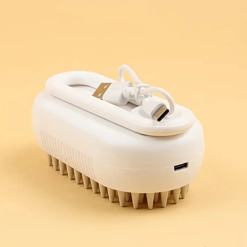 SteamPaw™ - Brosse avec spray nettoyant