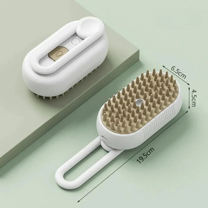 SteamPaw™ - Brosse avec spray nettoyant
