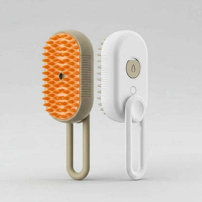 SteamPaw™ - Brosse avec spray nettoyant