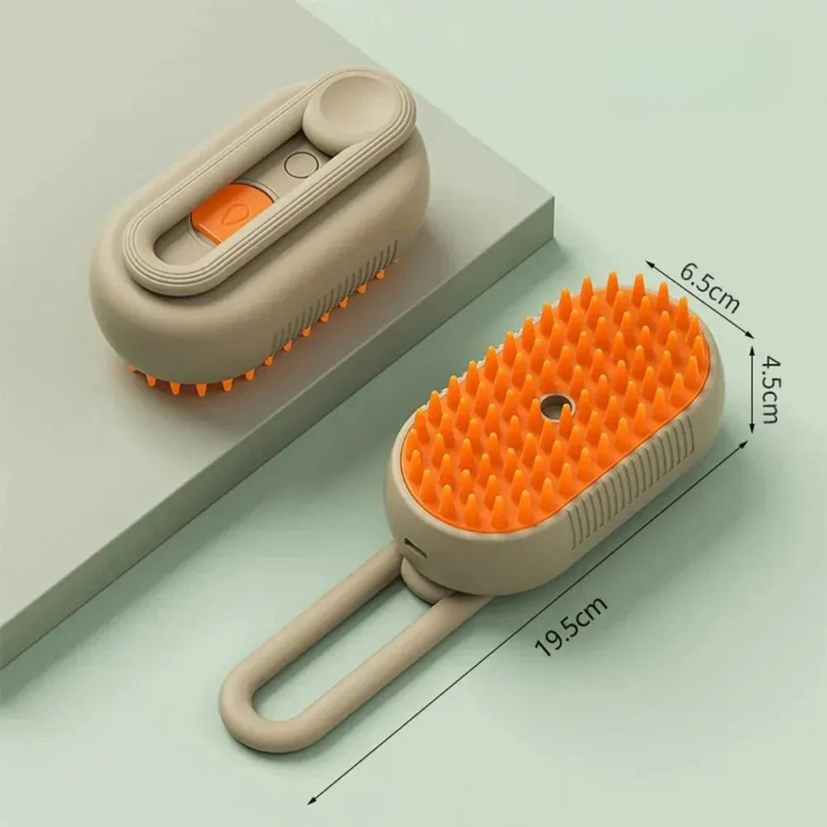 SteamPaw™ - Brosse avec spray nettoyant